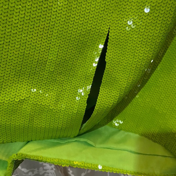 J Cree Neon Green Skirt - Picture 4 of 4